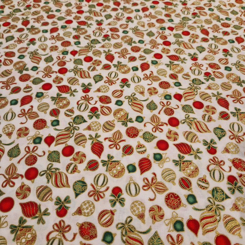 Robert Kaufman - Patchworkstof Holiday Charms Holiday - 19948-223