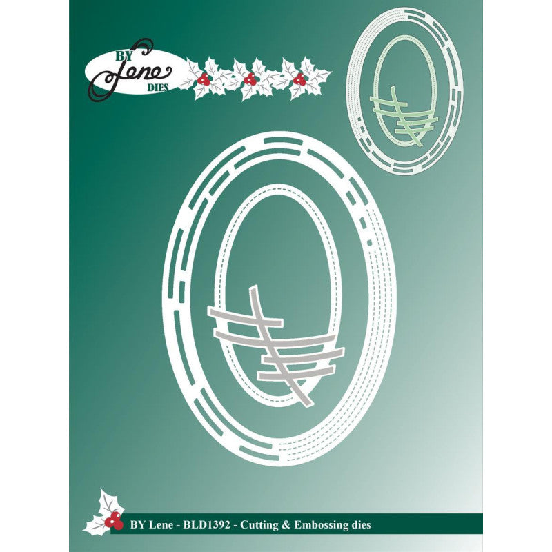 By Lene - Die Oval Frame - BLD1392