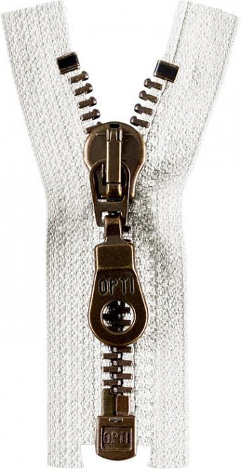 Opti - Lynlås 65 Cm. Delbar Antik - 0009