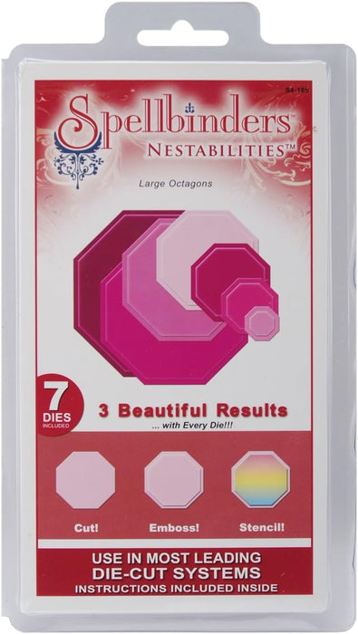 Spellbinders - Die Large Octagons - S4-185