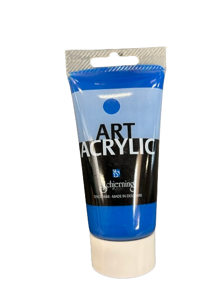 Schjerning - Akrylmaling 75 Ml. - Primærblå