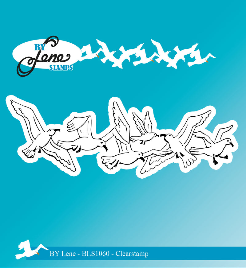 By Lene - Stempel Måger - BLS1060