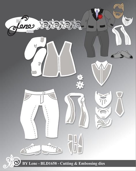 By Lene - Die Accessories for BLD1636 #1 - BLD1658