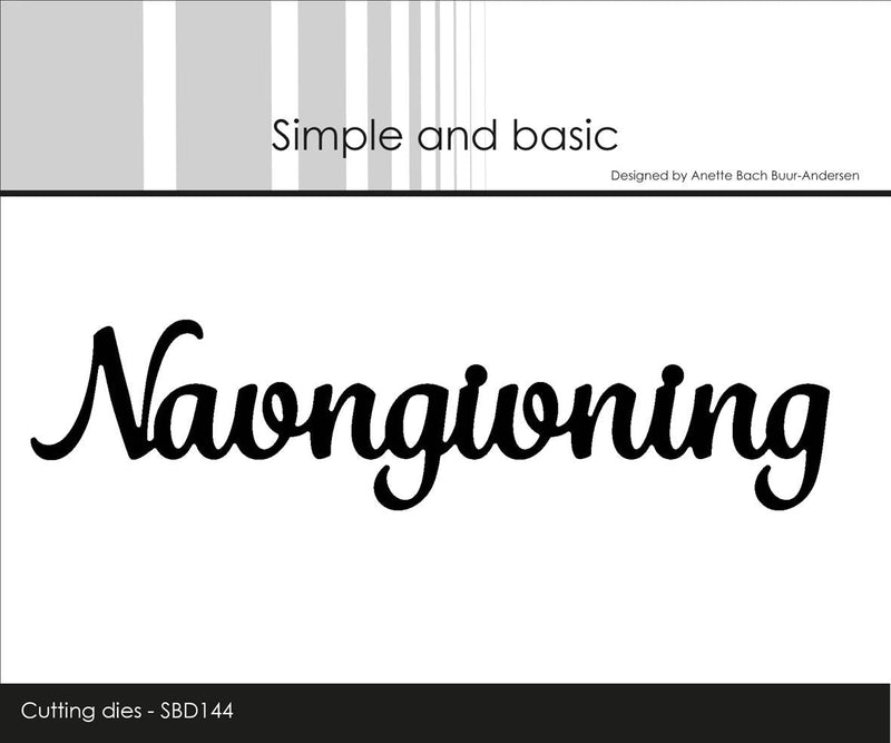 Simple and Basic - Die Navngivning - SBD144