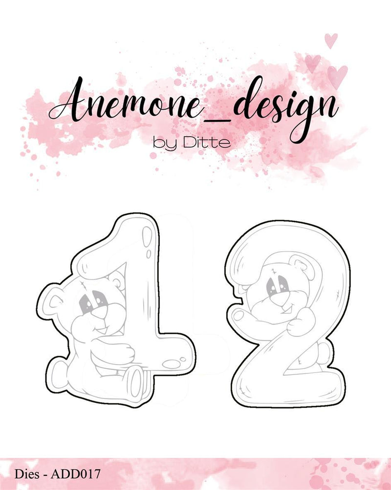 Anemone Design - Die Teddy Bear 1 & 2 - ADD017