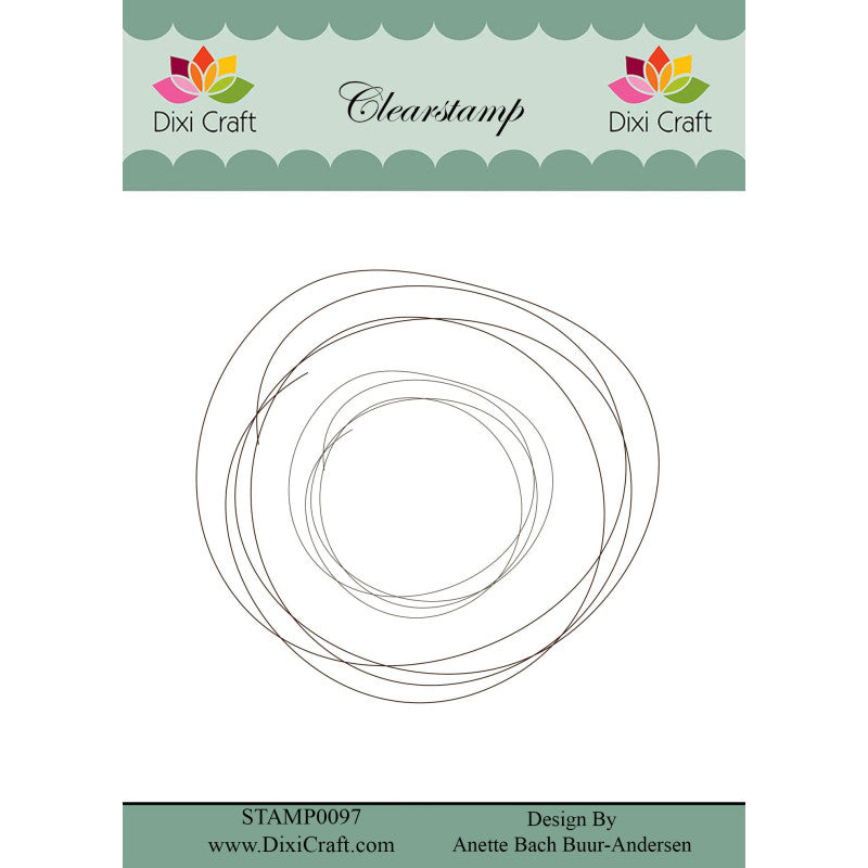Dixi Craft - Stempel Sketch Circle - STAMP0097