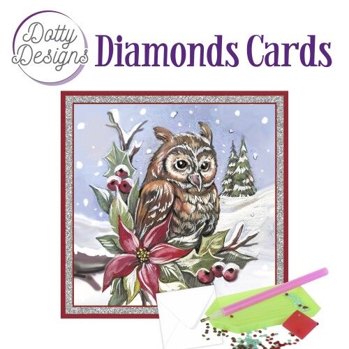 Dotty Design - Diamonds Cards Ugle Jul - DDDC1157