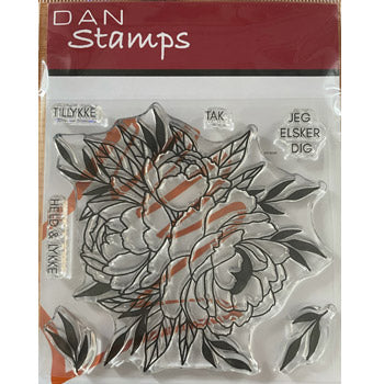 Dan Stamp - Stempel Garder Tillykke - 7811