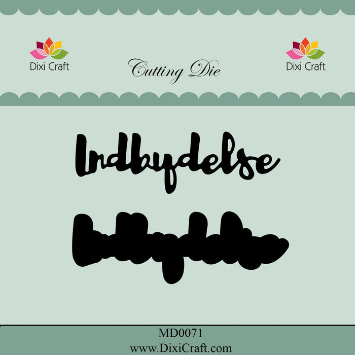 Dixi Craft - Die Indbydelse - MD0071