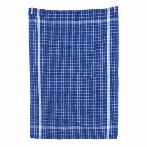 Engholm - Frotte Viskestykke - Blå/Hvid