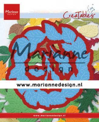 Marianne Design - Die Tiny's Leaves Wreath - LR0624