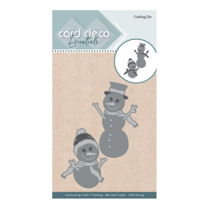 Card Deco Essentials - Die Snowmen - CDECD0135