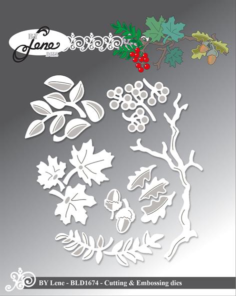 By Lene - Die Leaves and Branches - BLD1674