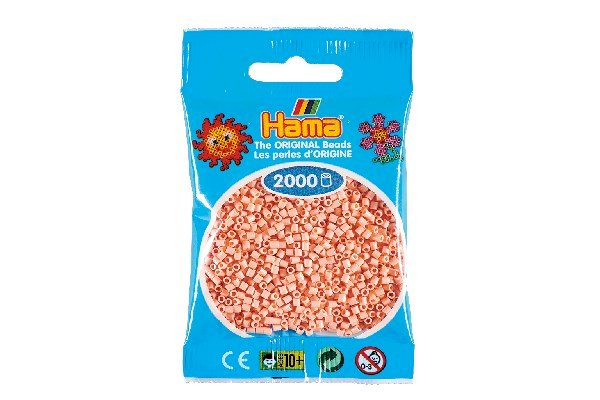 Hama - Mini Perler 2000 Stk. Lys Fersken - 501-78