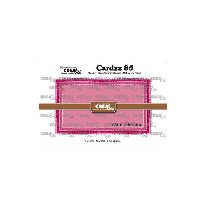 Crealies - Die Mini Slimline E Double Dots - CLCZ85