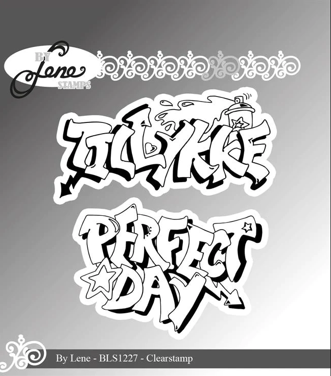 By Lene - Stempel Tillykke/Perfect Day - BLS1227