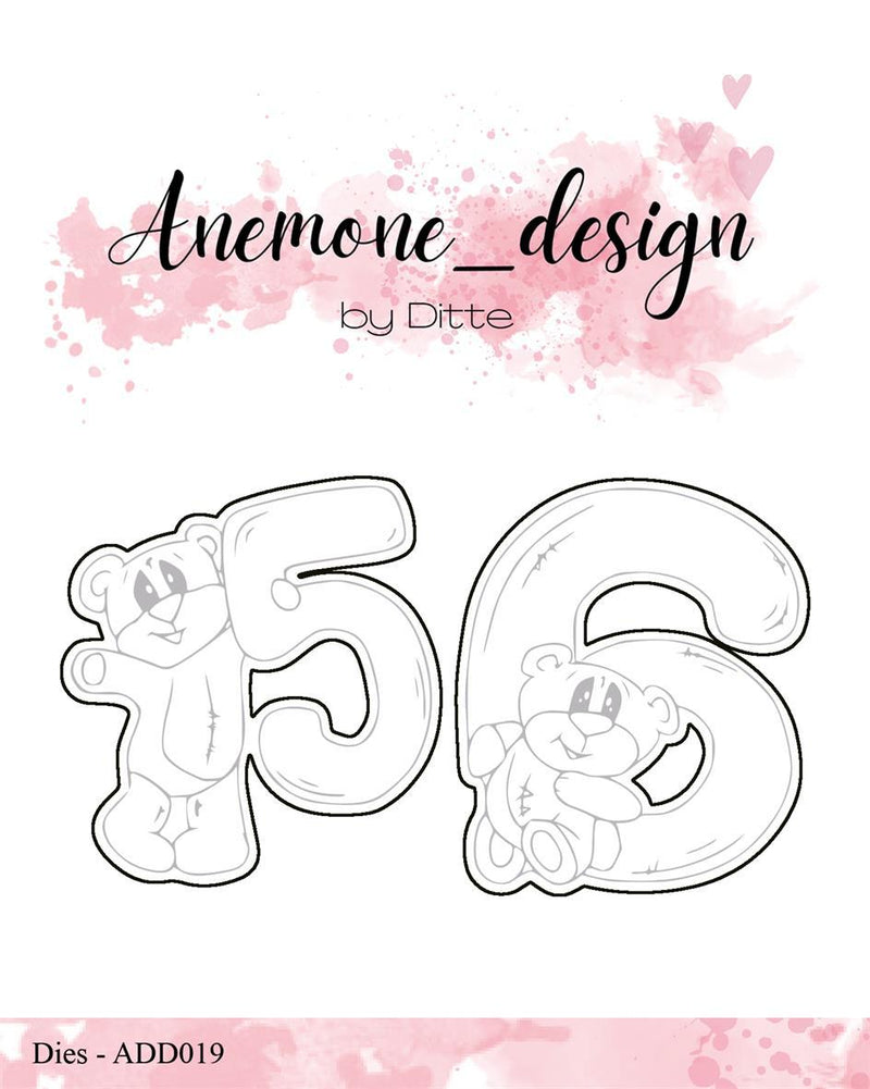 Anemone Design - Die Teddy Bear 5 & 6 - ADD019