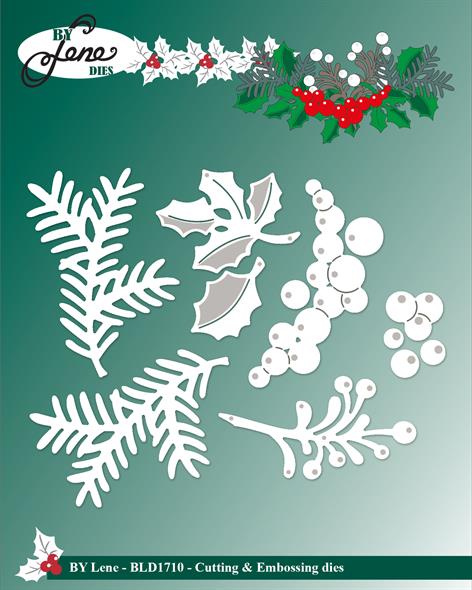 By Lene - Die Christmas Greens - BLD1710