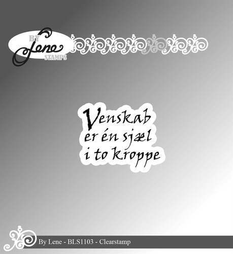 By Lene - Stempel Dansk Tekst - BLS1103