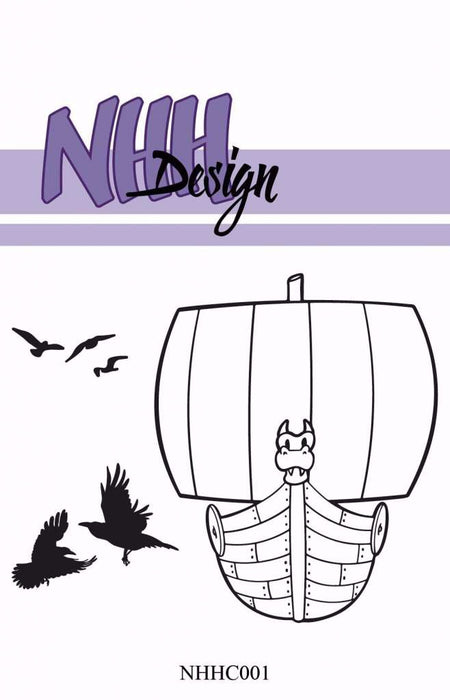 NHH Design - Stempel Viking Ship - NHHC001