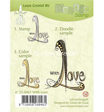 Leane Design - Stempel With Love - 55.0461