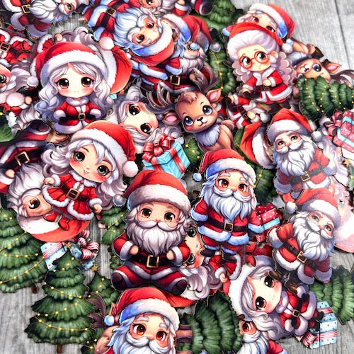 3D Udstansninger Nuttet Jul DanCuts