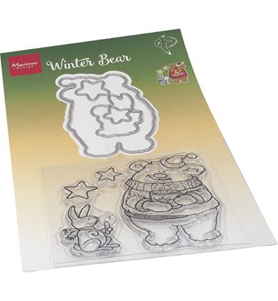 Marianne Design - Stempel Hetty's Winter Bear - HT1659