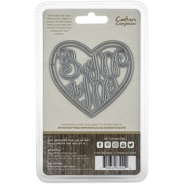 Crafter's Companion - Die Rustic Wedding Set 2 - S-RW-MD-New