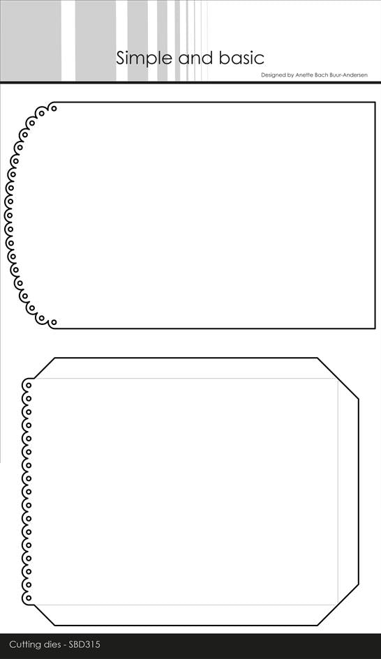 Simple and Basic - Die Giftbag For A6 Cards - SBD315