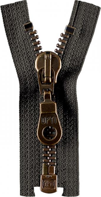 Opti - Lynlås 45 Cm. Delbar Antik - 0001