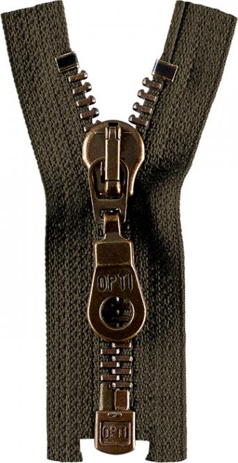 Opti - Lynlås 55 Cm. Delbar Antik - 0542