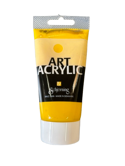 Schjerning - Akrylmaling 75 Ml. - Kadmium Gul