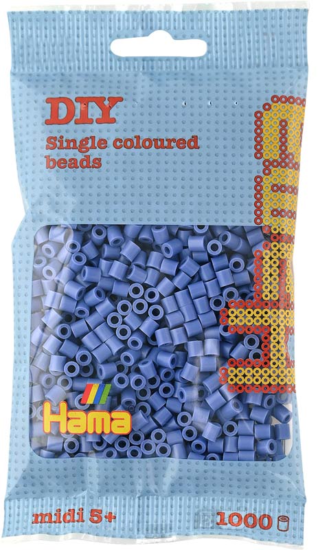 Hama - Midi Perler 1000 Stk. Lavendel - 207-107