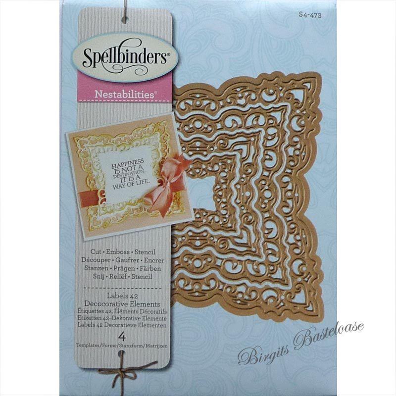 Spellbinders - Die Labels 42 - S4-473