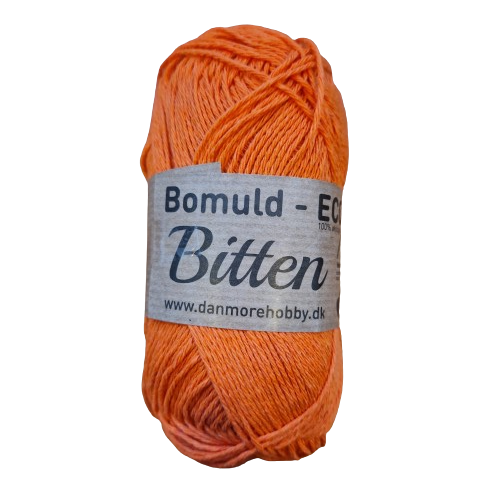Bitten - Garn Bomuld - Orange