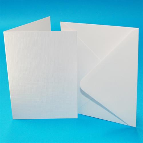 Hobbygros - Kuverter Med Kort A6 - 50 Sæt