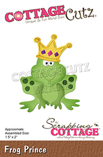 CottageCutz - Die Frog Prince - CC-603