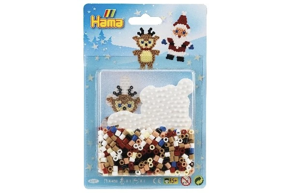 Hama - Perlesæt Lille Jul, Nisse og Rensdyr - 4117