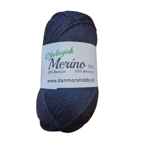 Danmore - Garn Merino - Marineblå