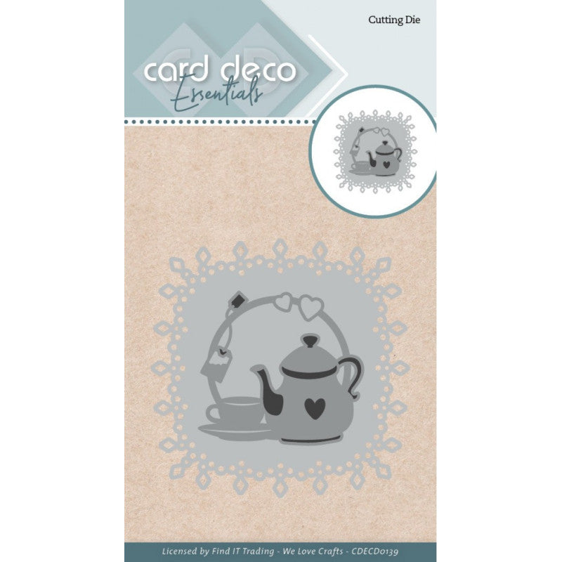Card Deco Essentials - Die Tea Time - CDECD0139