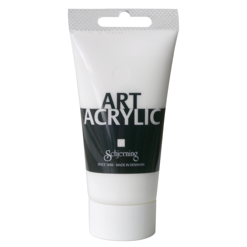 Schjerning - Akrylmaling 75 Ml. - Hvid