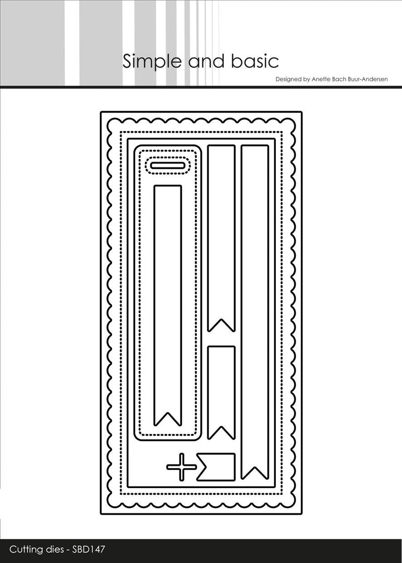Simple and Basic - Die Mini Slimcard - SBD147