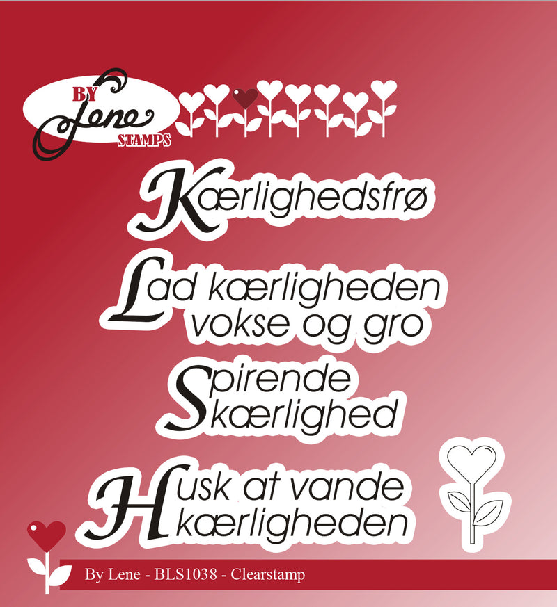 By Lene - Stempel Dansk Tekst - BLS1038
