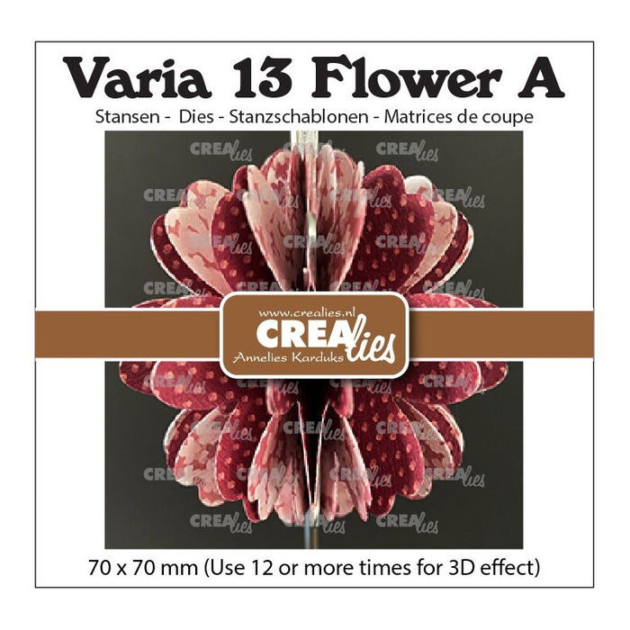 Crealies - Die 3D Flower A - CLVAR13