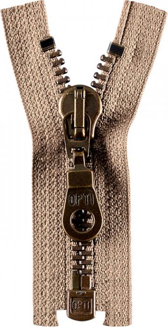 Opti - Lynlås 55 Cm. Delbar Antik - 0886