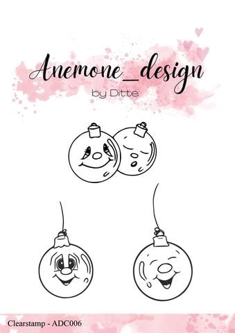 Anemone Design - Stempel Christmas Balls - ADC006