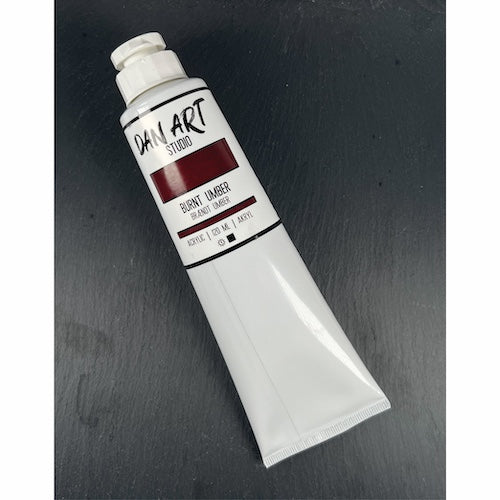 Dan Art - Akrylmaling 120 Ml. - Burnt Umber