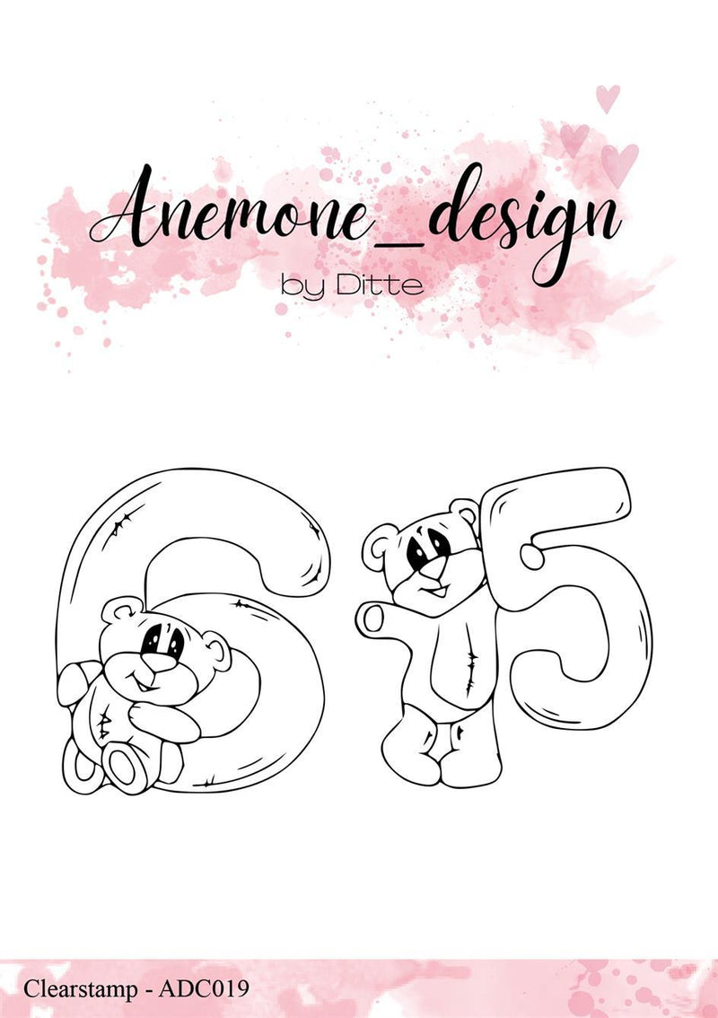 Anemone Design - Stempel Teddy Bear 5 & 6 - ADC019