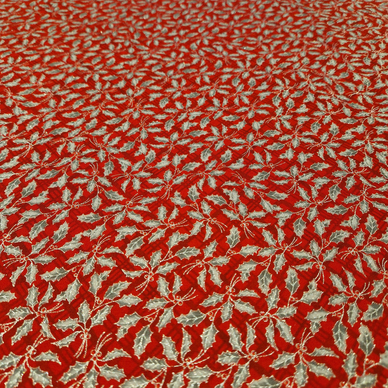 Robert Kaufman - Patchworkstof Winter's Grandeur 9 Scarlet - 20077-93