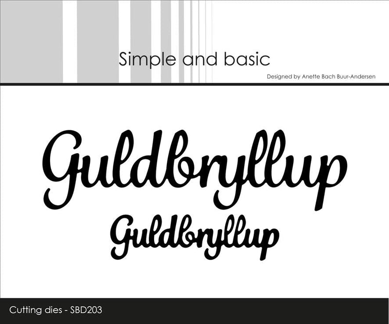 Simple and Basic - Die Guldbryllup - SBD203